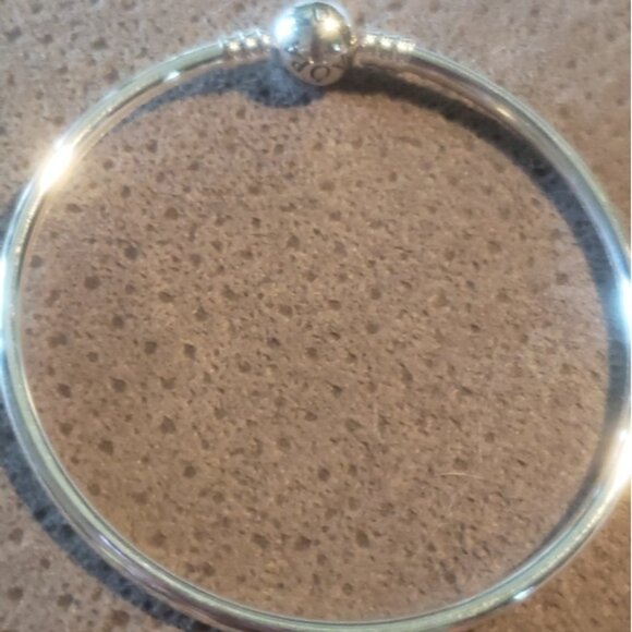 Pandora Moments Bangle Bracelet with box - Picture 2 of 8